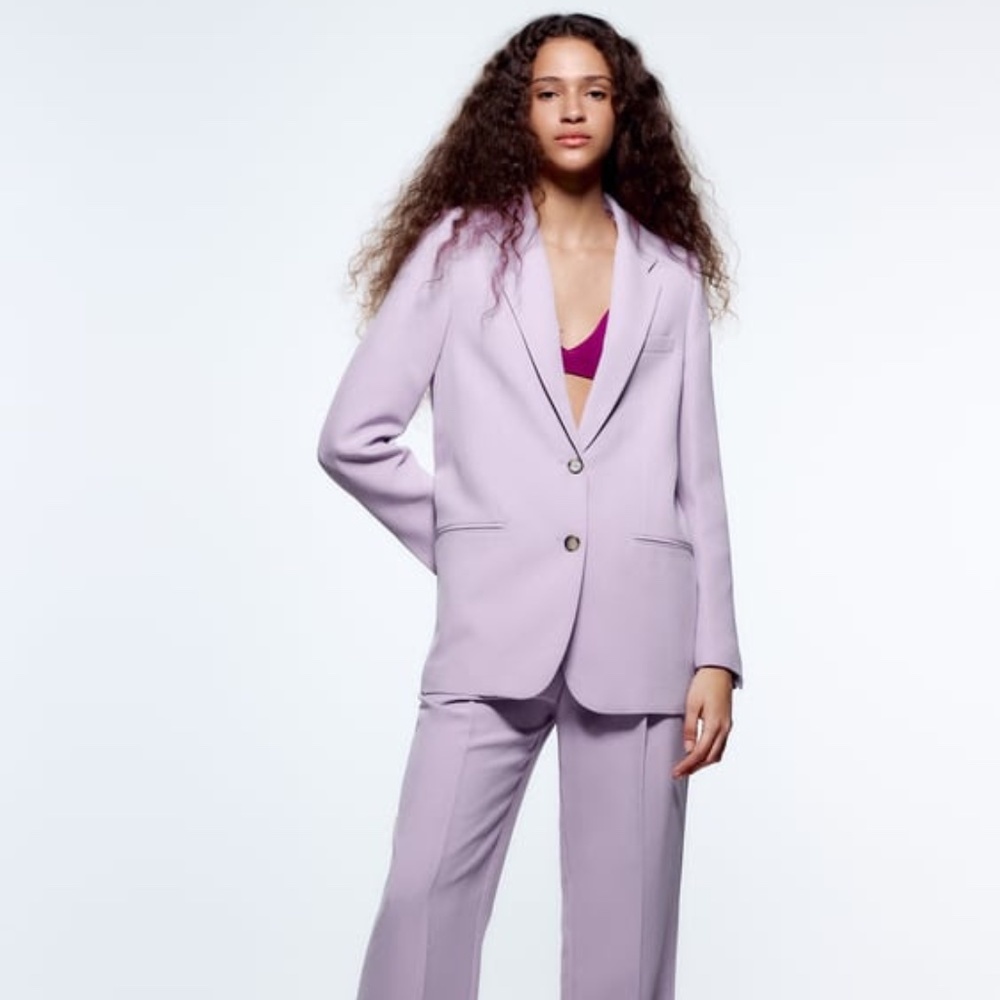 Zara lavender blazer